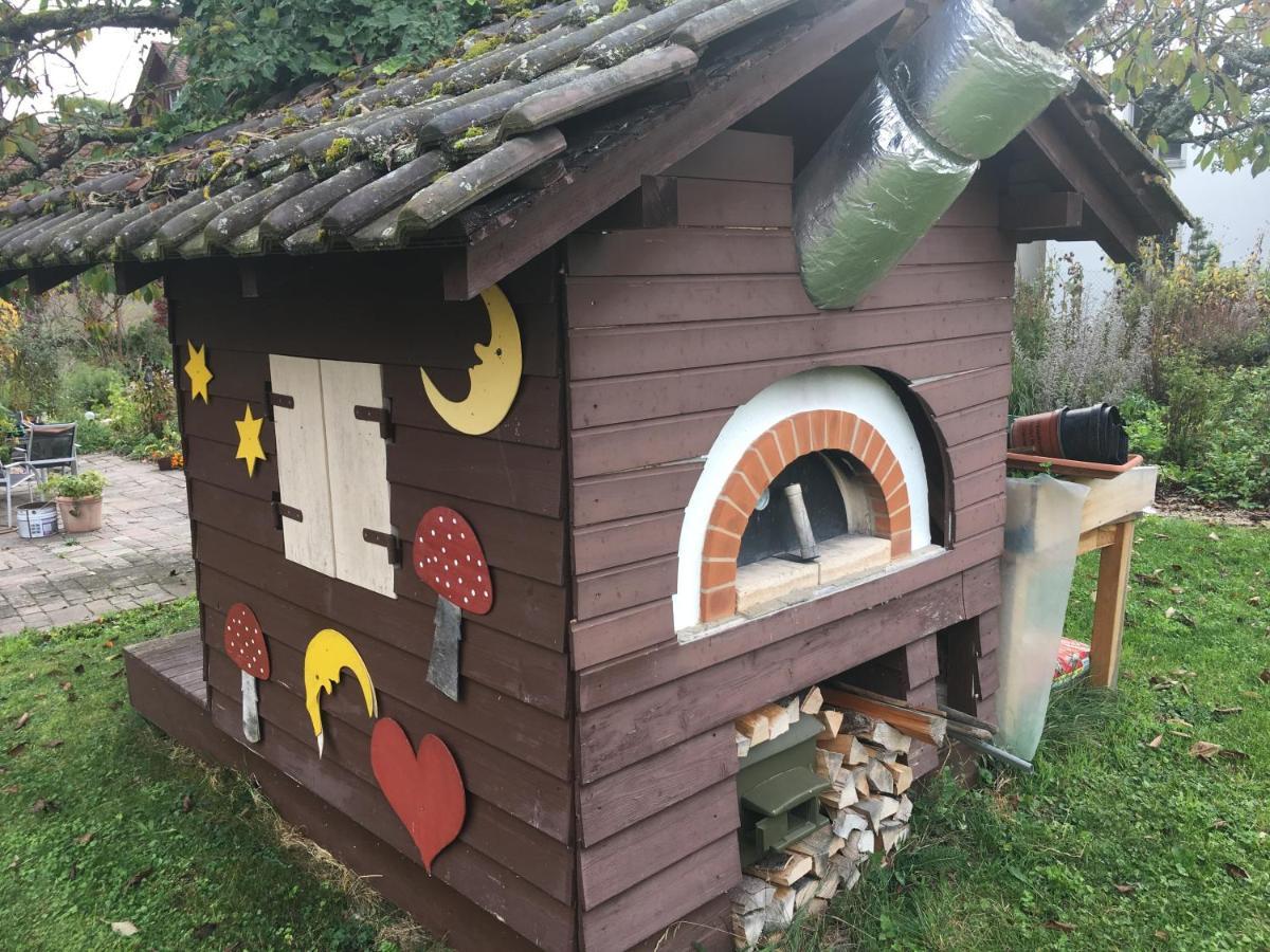 Ferienhaus Mit Naturgarten Dachsen Dış mekan fotoğraf