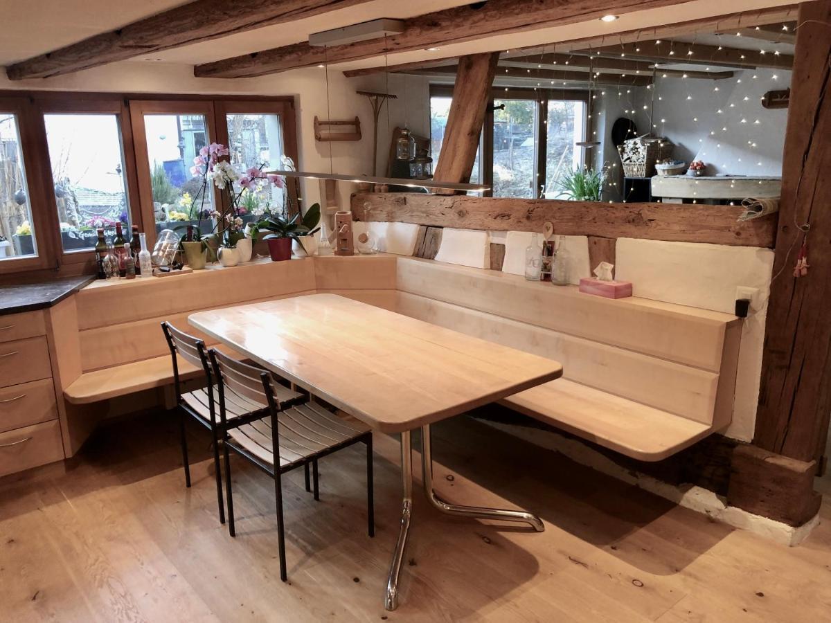 Ferienhaus Mit Naturgarten Dachsen Dış mekan fotoğraf